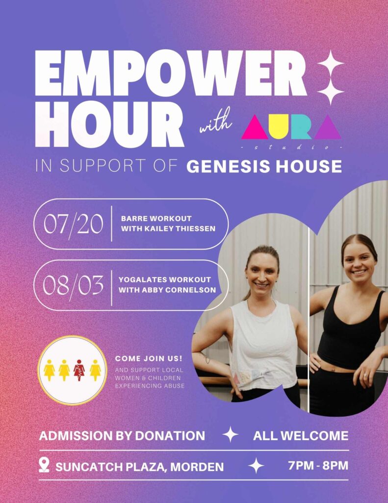 Information for Empower Hour event with Aura Studio
